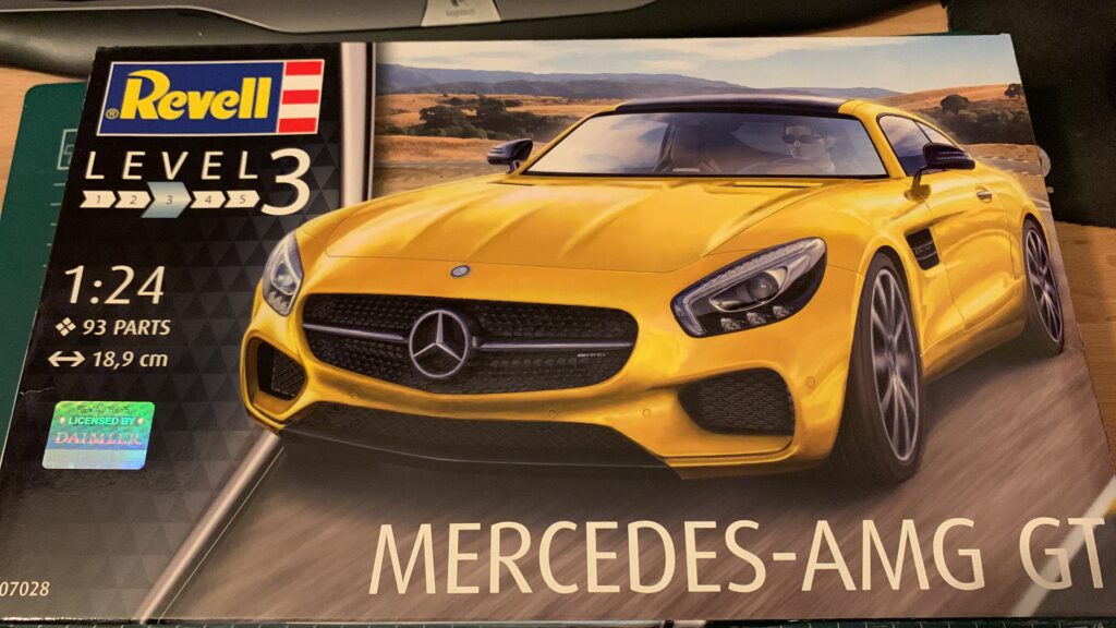 modelbouw Mercedes-AMG GT 1:24